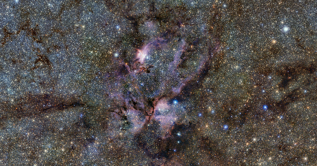 NGC 6357, humarþokan, geimþoka