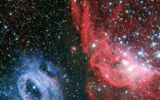 NGC 2020, NGC 2014, Stóra Magellansskýið, stjörnumyndunarsvæði