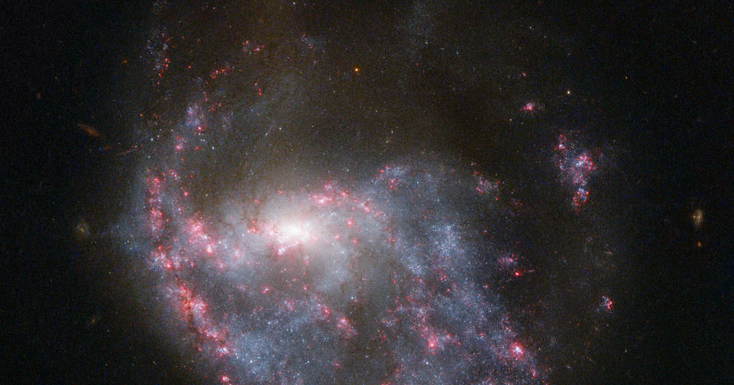 NGC 922, vetrarbraut, hringvetrarbraut