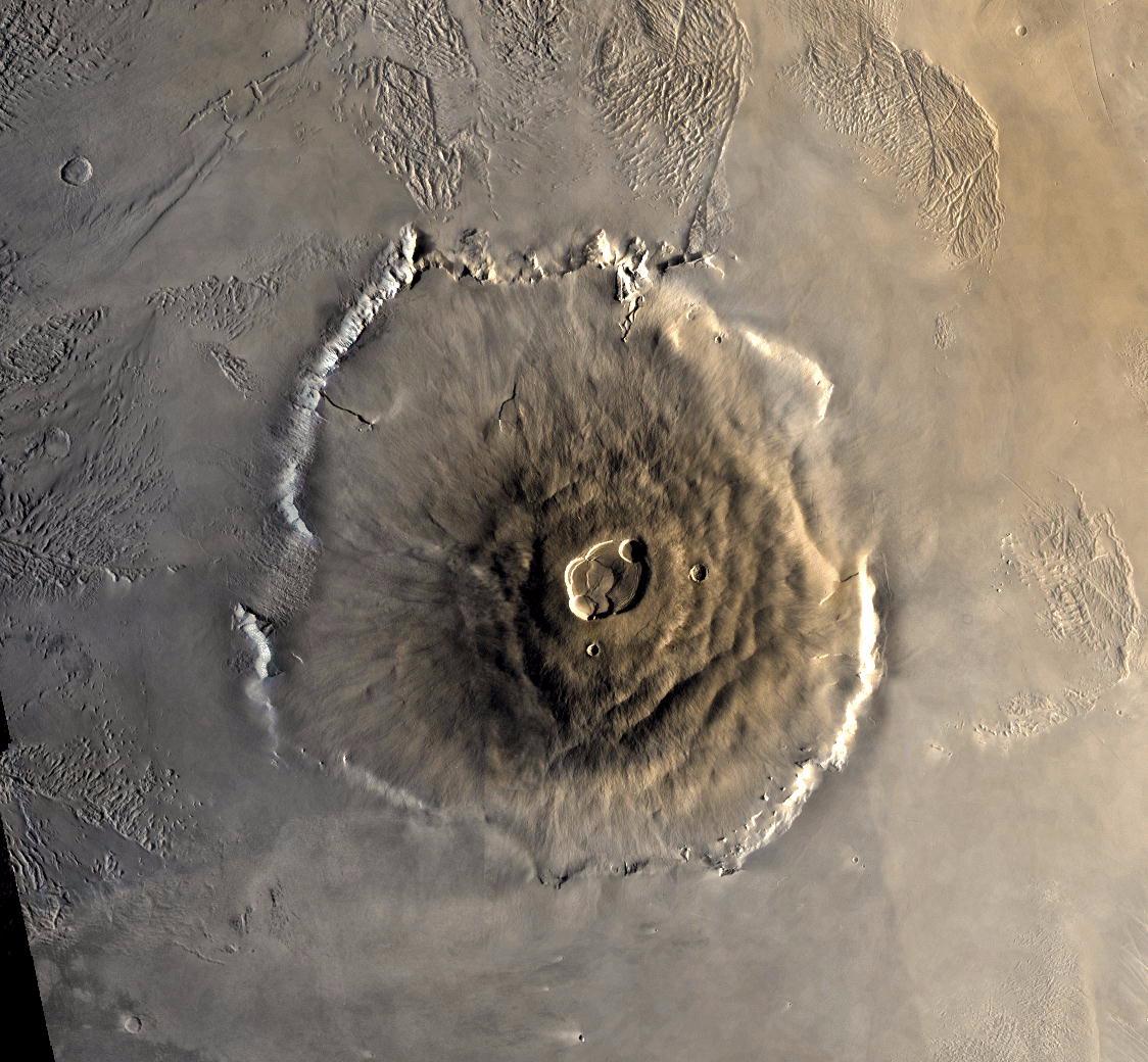 ólympusfjall, olympus mons, stærsta fjall sólkerfisins, Ísland