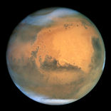 Reikistjarnan Mars árið 2001. Mynd: NASA/ESA og Hubble Heritage Team (STScI/AURA)