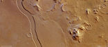 Reull Vallis, árfarvegur, Mars