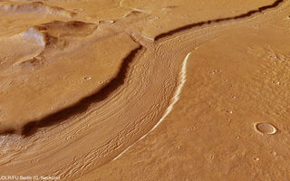 Reull Vallis, árfarvegur, Mars