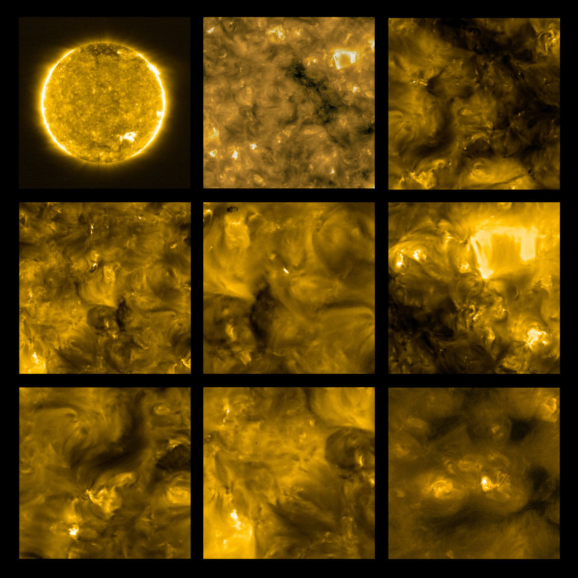 Fyrstu nærmyndir Solar Orbiter