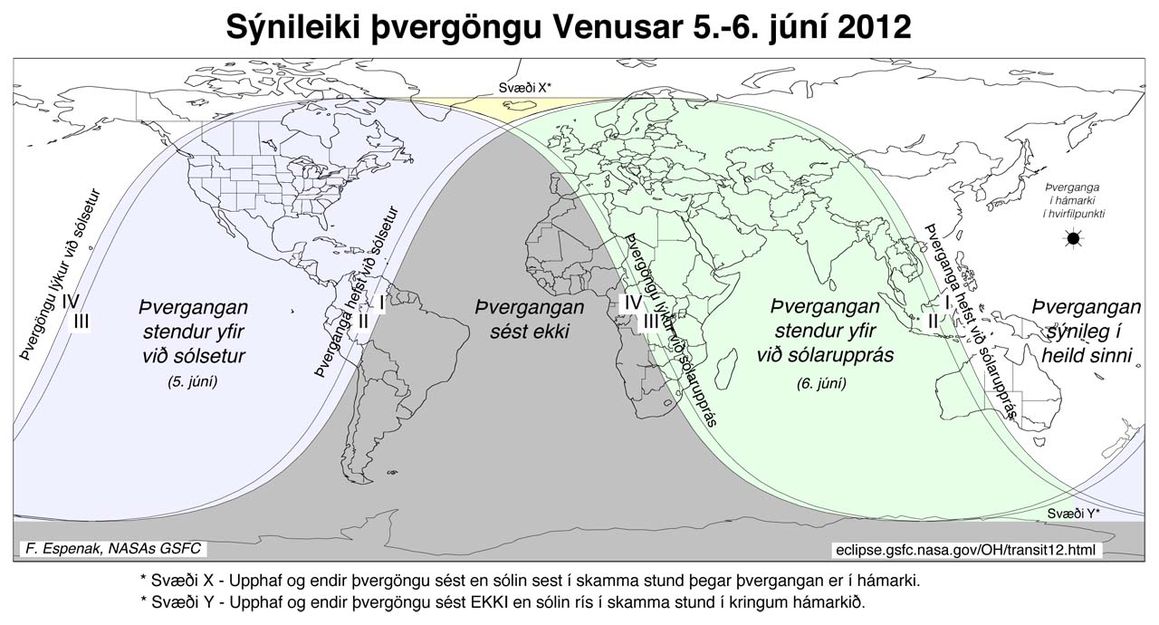 Venus, þverganga 2012