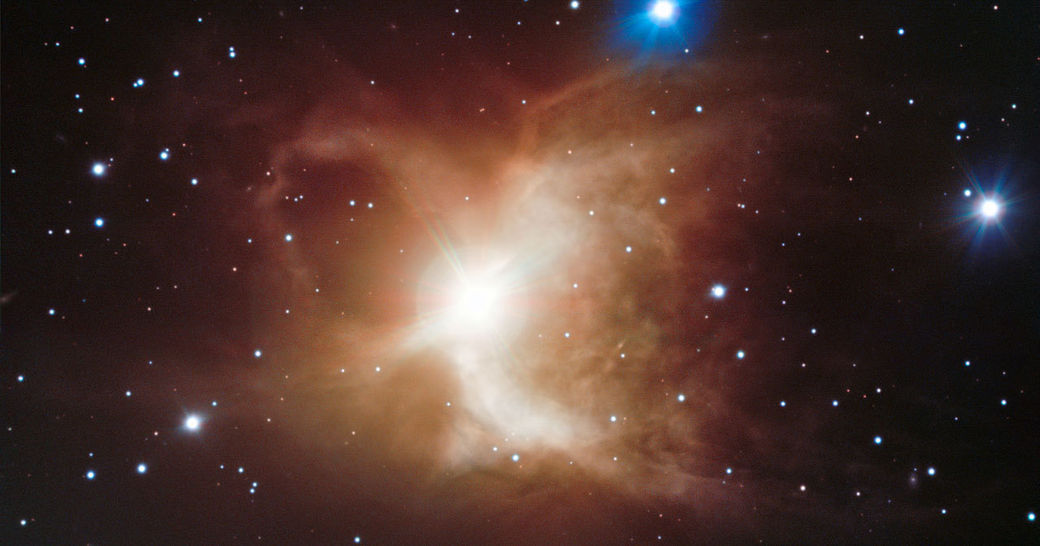 Toby Jug þokan á mynd Very Large Telescope ESO