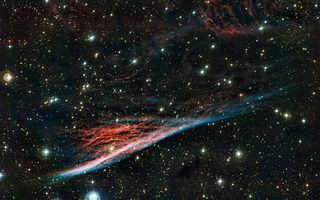 Blýantsþokan, NGC 2736, sprengistjörnuleif, geimþoka