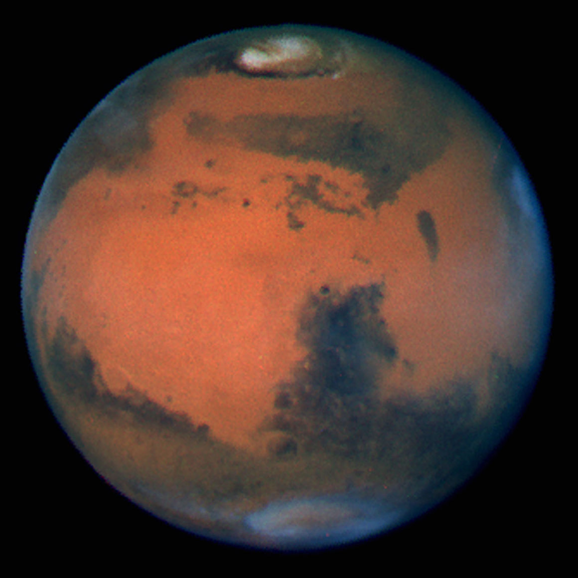 Mars, reikistjarna, pláneta