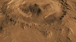 Gale gígurinn á Mars og lendingarsvæði Curiosity
