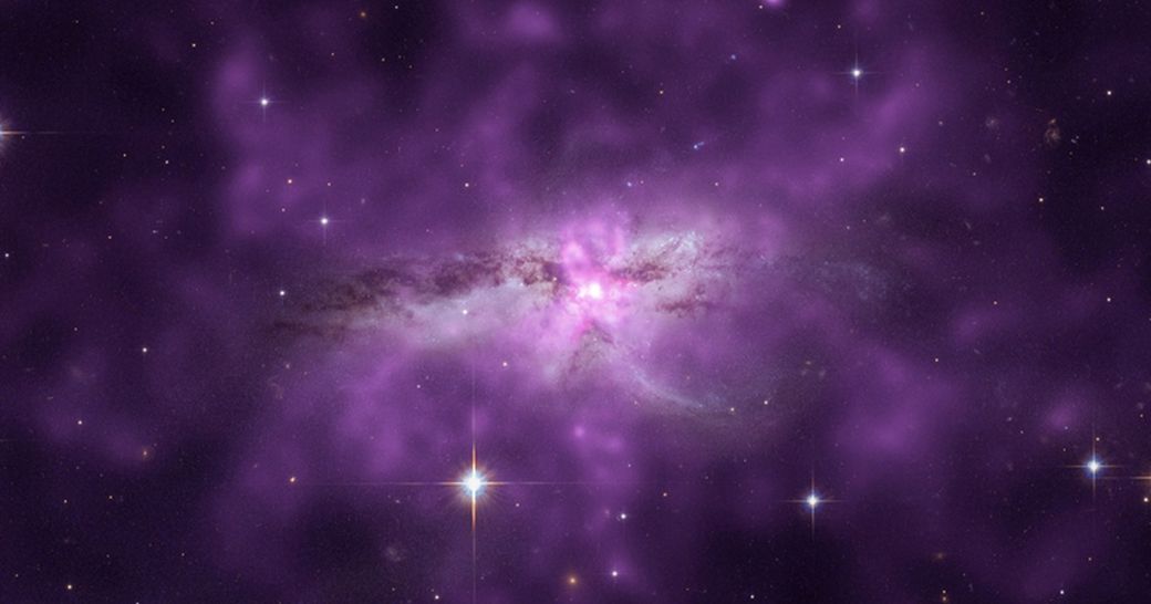 NGC 6240, vetrarbrautir,
